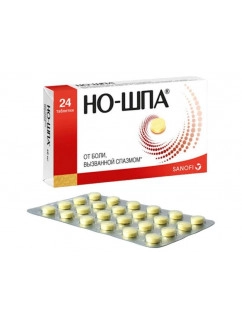 Но-шпа таблетки 40 мг 24 шт.