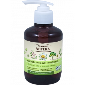 Green Pharmacy - Нежный Гель для умывания Зеленый чай 270 мл