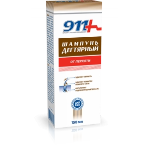 911 Шампунь от перхоти ДЕГТЯРНЫЙ