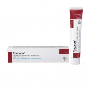 Тридерм мазь 15г