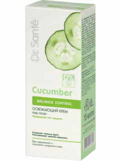 Dr.Sante - "Cucumber Balance Control" Увлажняющий крем под глаза с экстрактом огурца
