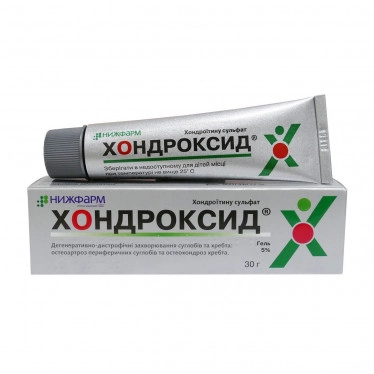 Хондроксид мазь/гель 5%, 30 мг