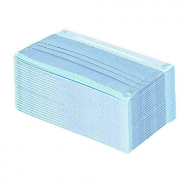 50PCS Disposable Face shield mask Surgical Medical Dental Industrial 3Ply EarLoop US