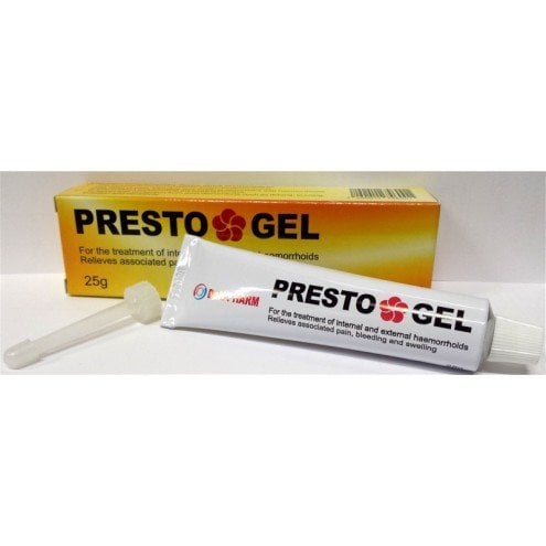 Dan Pharm - Престо Гель - крем от геморроя 